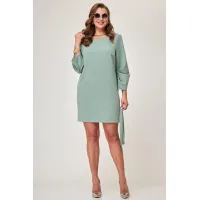 Платье Taita Plus 2220/1 серо-голубой