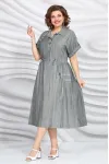 Платье Mira Fashion 5414-4 серый