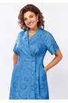 Платье Mira Fashion 5539-4 синий