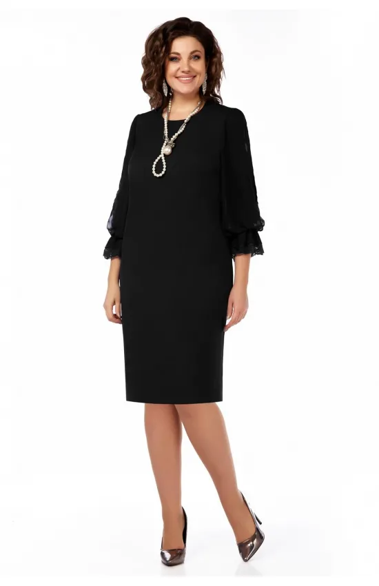 Платье Lakona 11558 черный Платье Lakona 11558 черный