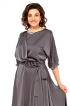 Платье Ольга Стиль С959 серый