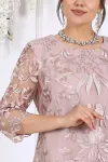 Платье Ninele 6153 Пудра Платье Ninele 6153 Пудра