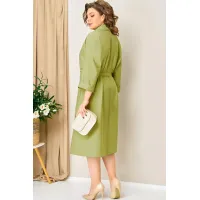 Платье Volna 1412 фисташка