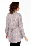 Рубашки Avenue 0347 серый, дизайн цветочек Рубашки Avenue 0347 серый, дизайн цветочек