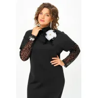 Платье Mira Fashion 5637 черный