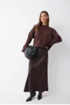 Юбка Люше 4238 коричневый Юбка Люше 4238 коричневый