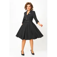 Платье Swallow 873 черный