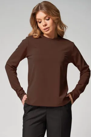 Кофта Laikony L-583 шоколад