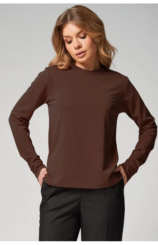 Кофта Laikony L-583 шоколад