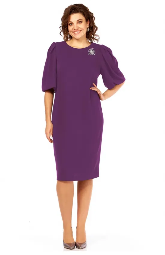 Платье Милора-Стиль 1421 цикламен