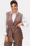 Жилет Anelli 1502 кора дуба