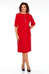 Платье Ольга Стиль С984 красный