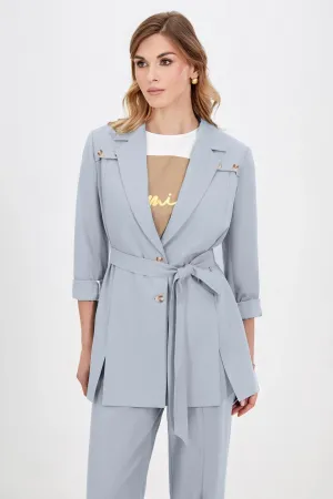 Пиджак Bazalini 5027 серый