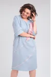 Платье Lady Secret 3731 серо-голубой оттенок