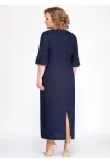Платье Lakona 1285 синий Платье Lakona 1285 синий