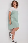 Платье Begimoda 1047 шалфей
