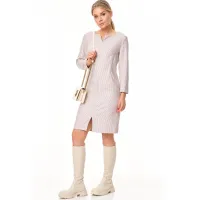 Платье Talia Fashion 410 геометрический  мелкий принт в светлых оттенках