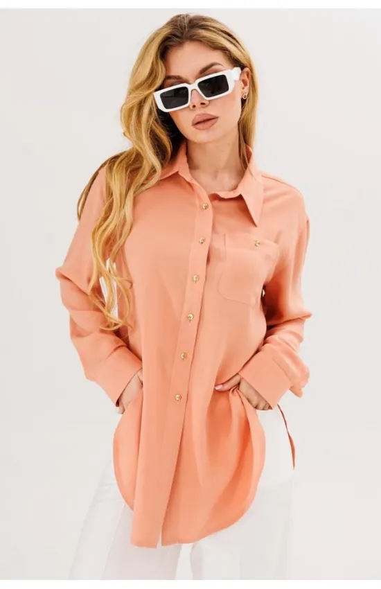 Блузка Faufilure C1776 Коралловый