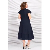 Платье Mira Fashion 5420-3 темно-синий