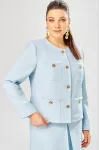 Пиджак Bonna Image 1039-2 голубой