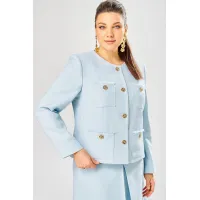 Пиджак Bonna Image 1039-2 голубой