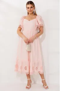 Платье Мода-Юрс 26-2980 пудра