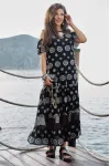 Платье Vittoria Queen 28173 черный+бежевый Платье Vittoria Queen 28173 черный+бежевый