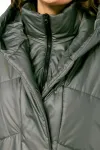 Пальто Диамант 2128 серый