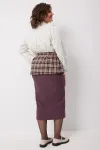 Юбка Begimoda 5016 Виноградная клетка