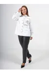 Блузка Condra Deluxe 16261 белый Блузка Condra Deluxe 16261 белый