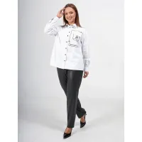 Блузка Condra Deluxe 16261 белый