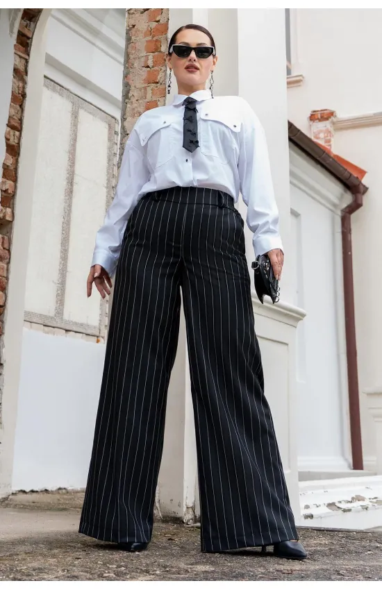 Брюки Adarin А-10 черный-полоска