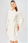 Платье Bonna Image 1018-1 молочный