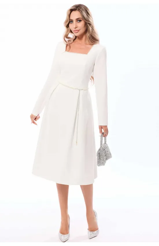 Платье Golden Valley 44242 молочный