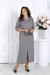 Платье Ninele 6090 Светло-серый