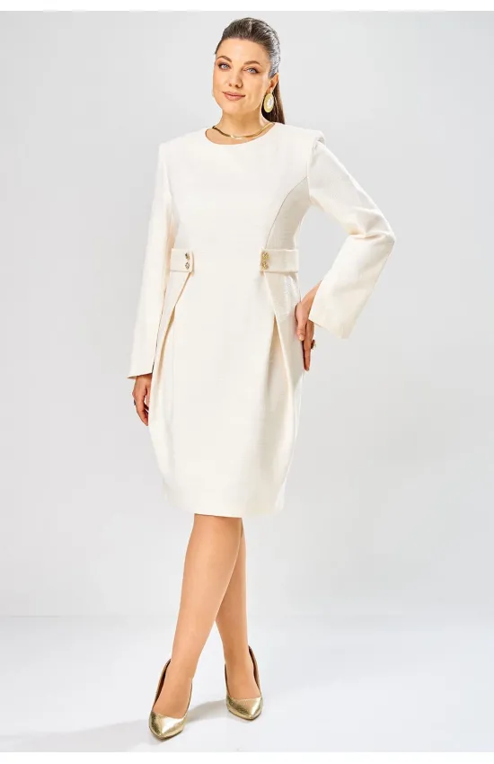 Платье Bonna Image 1018-1 молочный