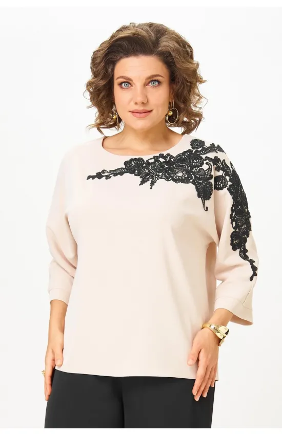 Блузка Rumoda 2277 бежевый