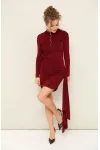 Платье Pur Pur 11-433/1 Бордовый Платье Pur Pur 11-433/1 Бордовый