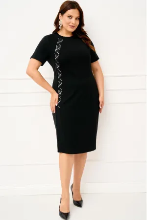 Платье Ива 1826 черный