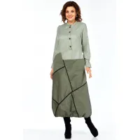 Платье Celentano 5073 приглушенный шалфейный