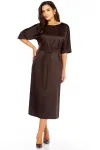 Платье Мишель Стиль 1341 шоколад Платье Мишель Стиль 1341 шоколад