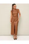 Платье Pur Pur 11-351/1 Карамельный