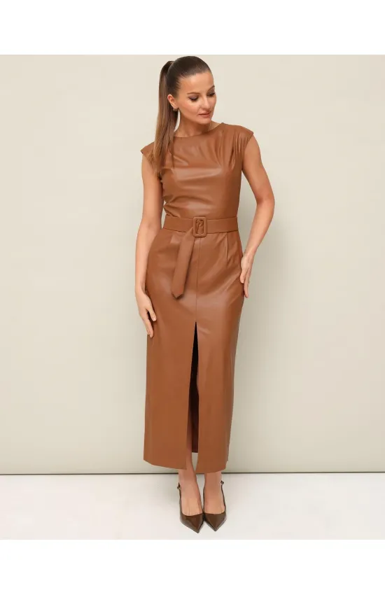 Платье Pur Pur 11-351/1 Карамельный