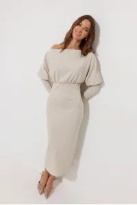 Платье Люше 4266 бежевый