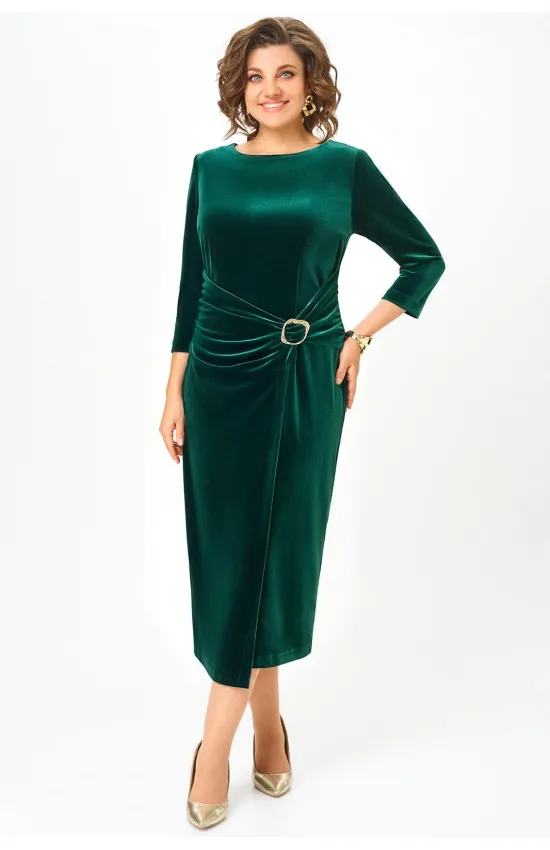 Платье Дали 7062 зелень