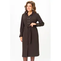 Платье Anastasia Mak 1296 коричневый