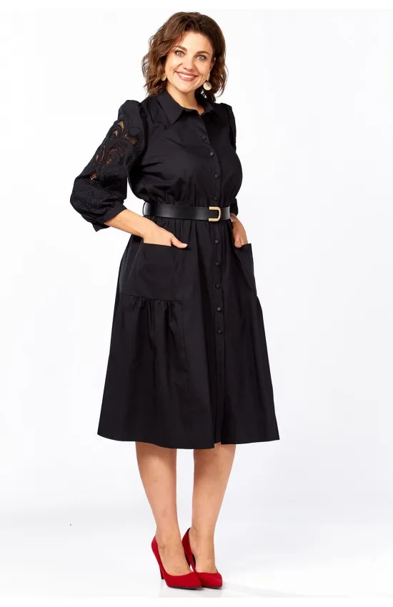 Платье Rishelie 996-3 чёрный