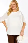 Блузка Элль-Стиль 2423а молоко Блузка Элль-Стиль 2423а молоко