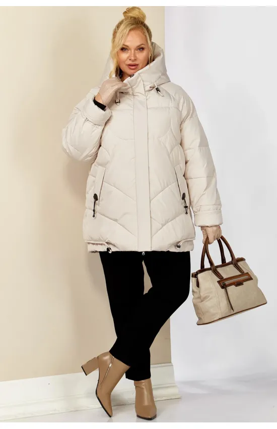 Куртка Shetti 2203 молочный