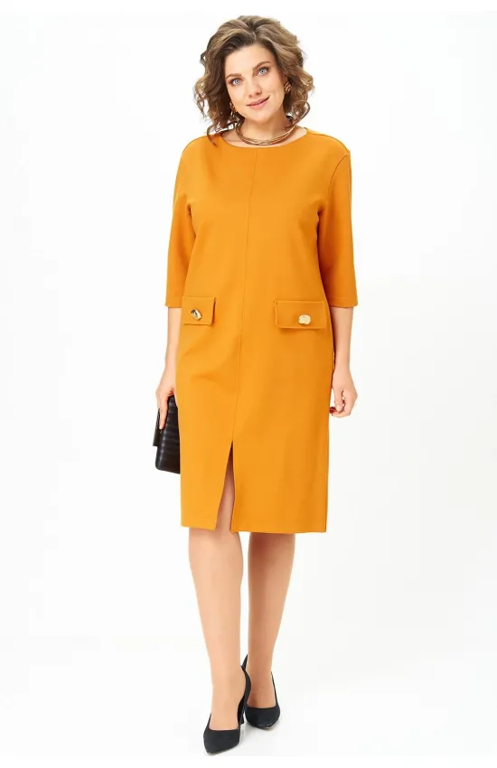 Платье Michel Chic 2192 охра